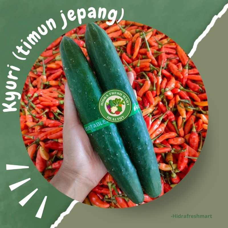 

Kyuri | Timun jepang segar 1pack hidrafreshmart