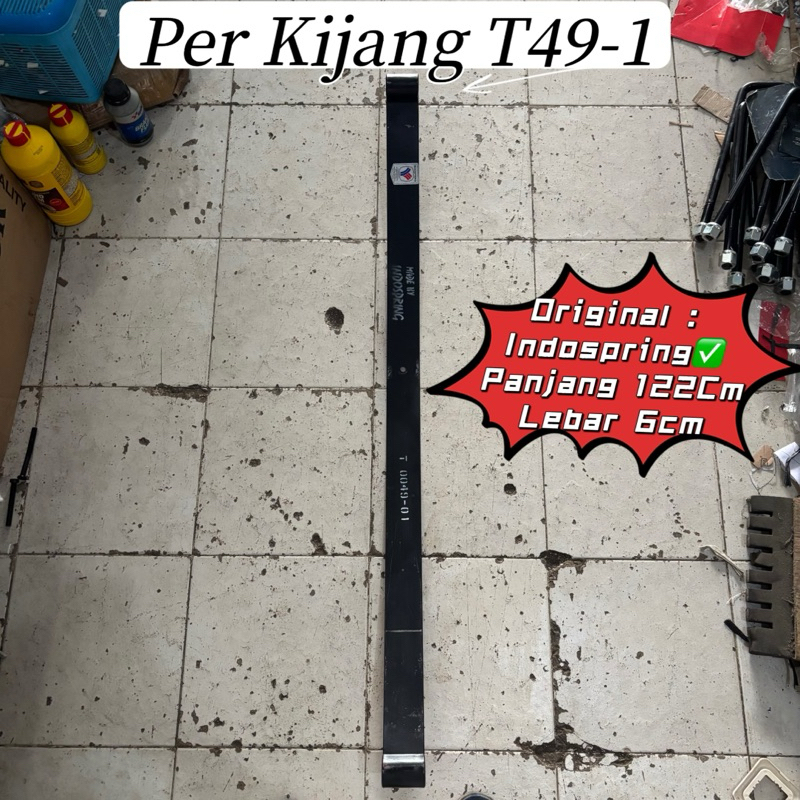 Per kijang nomor 1 T49-01 merk Indospring / per babok kijang / babon per kijang / per daun kijang no