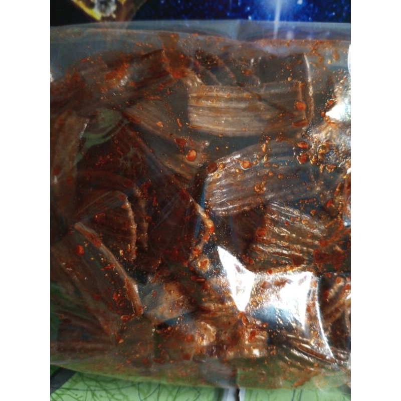 

kerupuk jengkol pedas gurih isi 250 gram