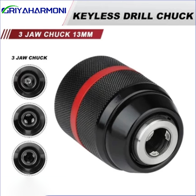 Kepala Bor Drill Chuck 10mm/13mm Chuck Bor Cordless Chuck Bor Gerinda Chuck Bor Listrik Chuck Bor Ke