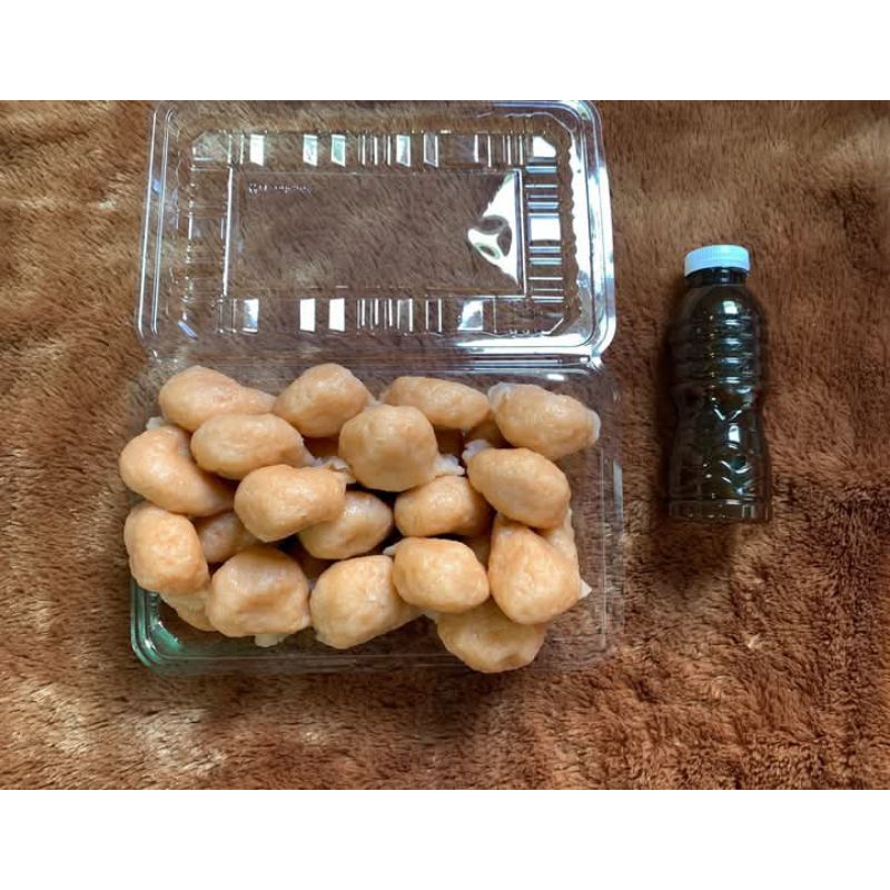 

pempek udang telur kecil