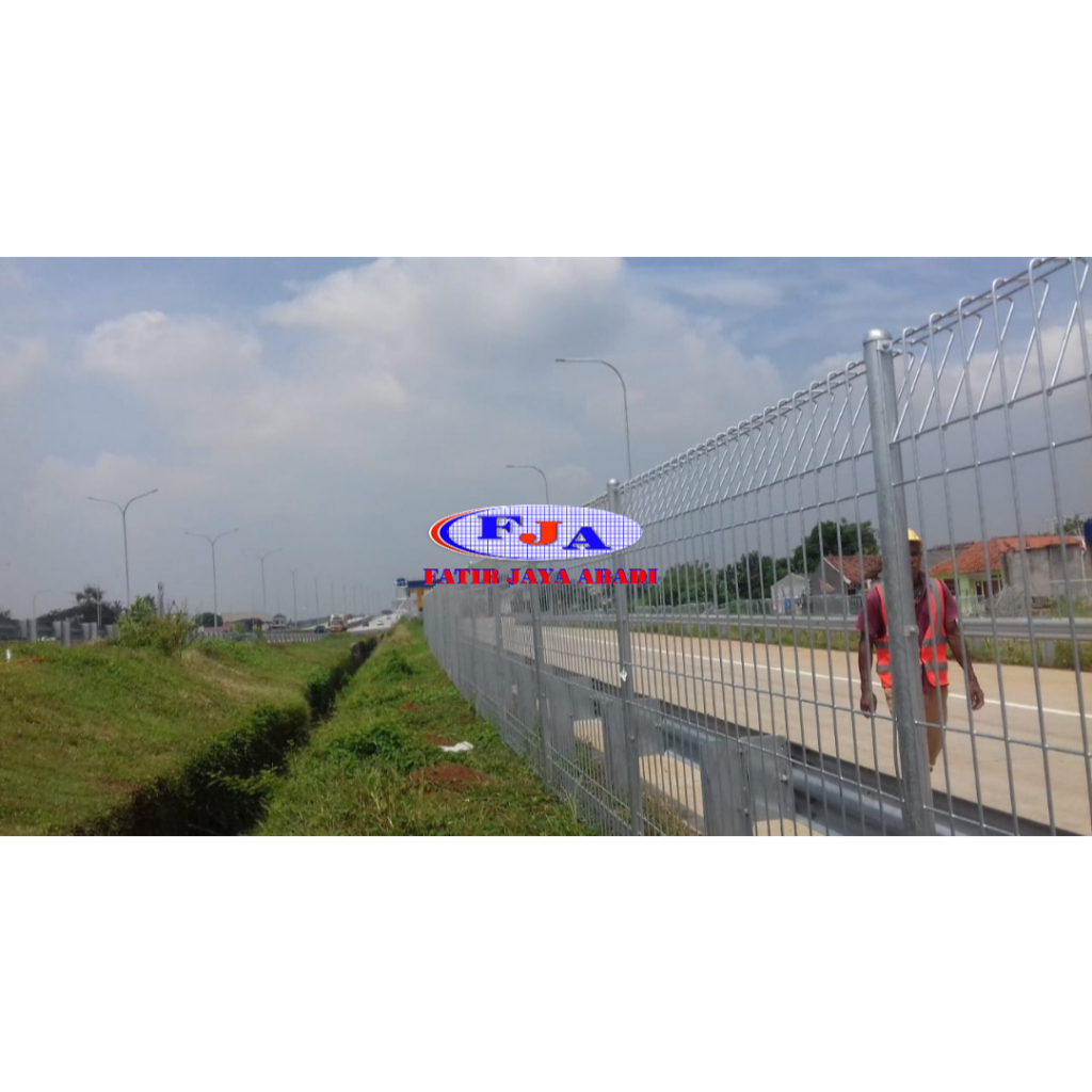 Pagar Brc Tinggi 150 cm Electro Platting Galvanis