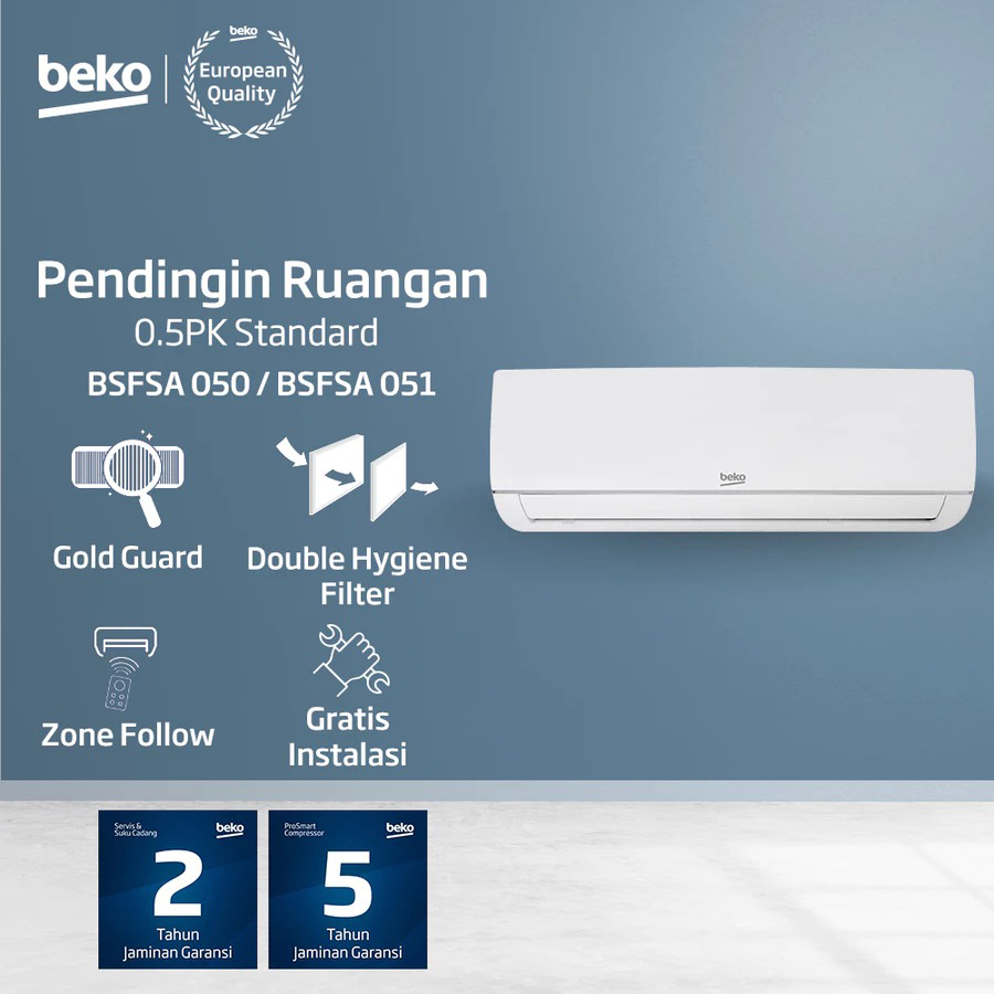 AC 0.5PK BEKO BSFSA050 AC 1/2PK STANDART BSFSA 050 BSFSA05