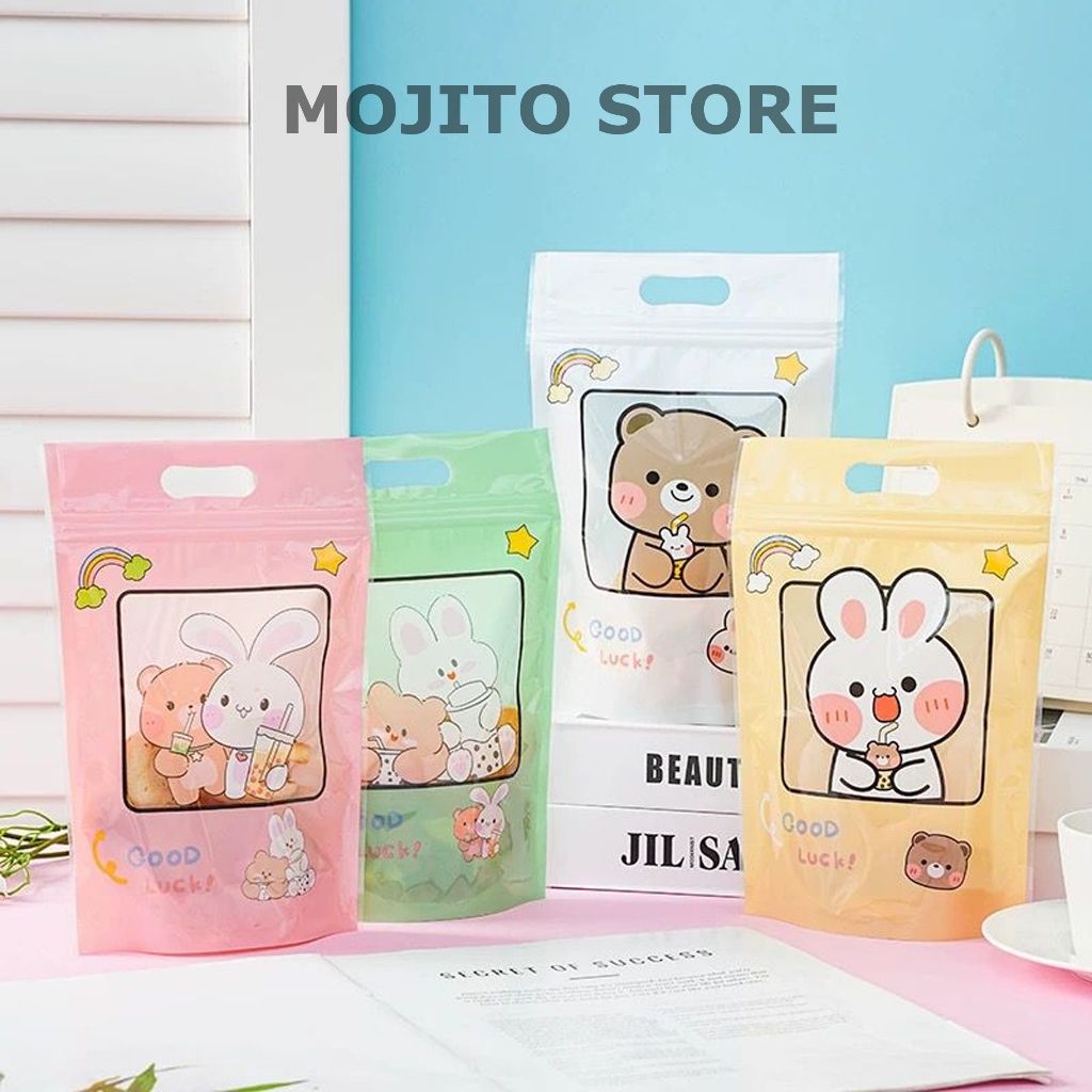 

POUCH PLASTIK ZIPPER ZIP LOCK KEMASAN HAMPERS STANDING SOUVENIR GOODY BAG GOODY BINGKISAN UNIK