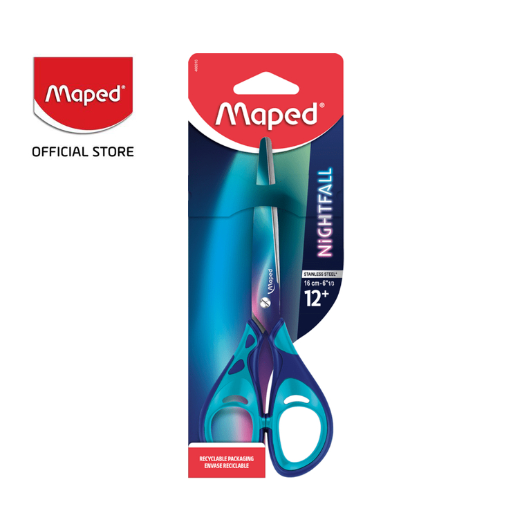 

Maped Scissors / Gunting Maped Nightfall Teens 16cm