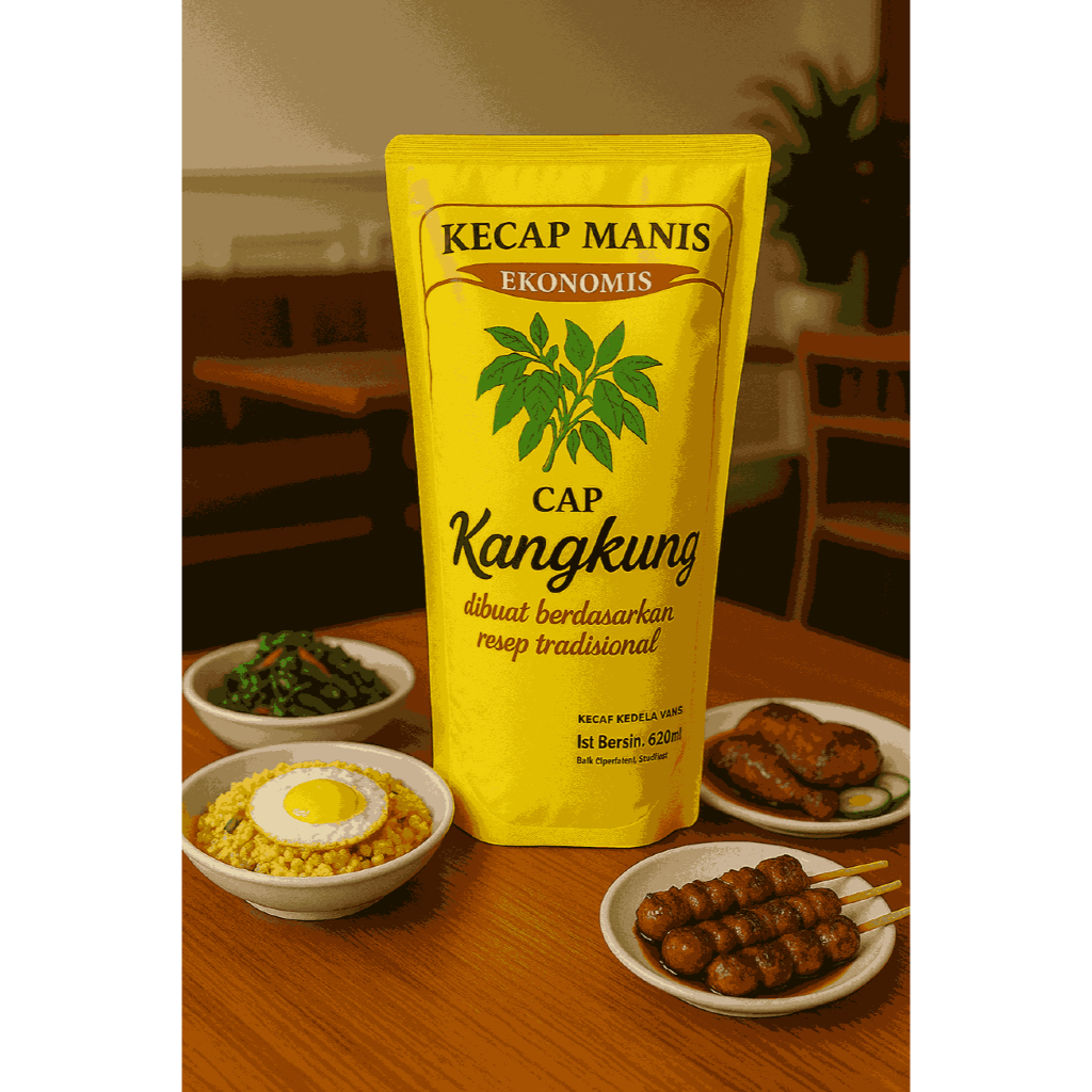 

Kecap manis bundling isi 2 620ml / kecap manis legit