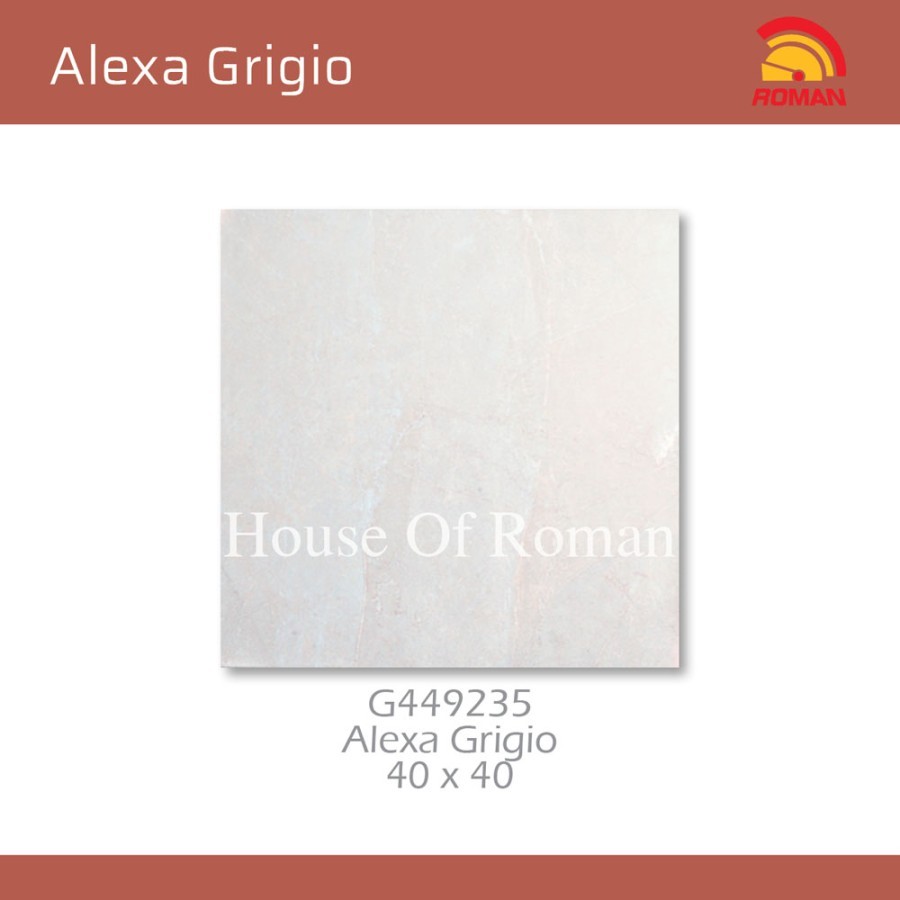 ROMAN KERAMIK Alexa Grigio 40x40 G449235 ROMAN KERAMIK