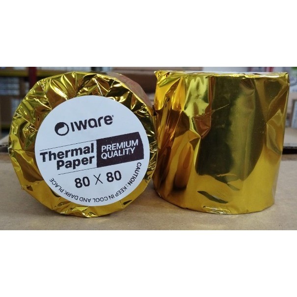

IWARE Kertas Thermal 80X80 Printer thermal roll 80 X 80 mm