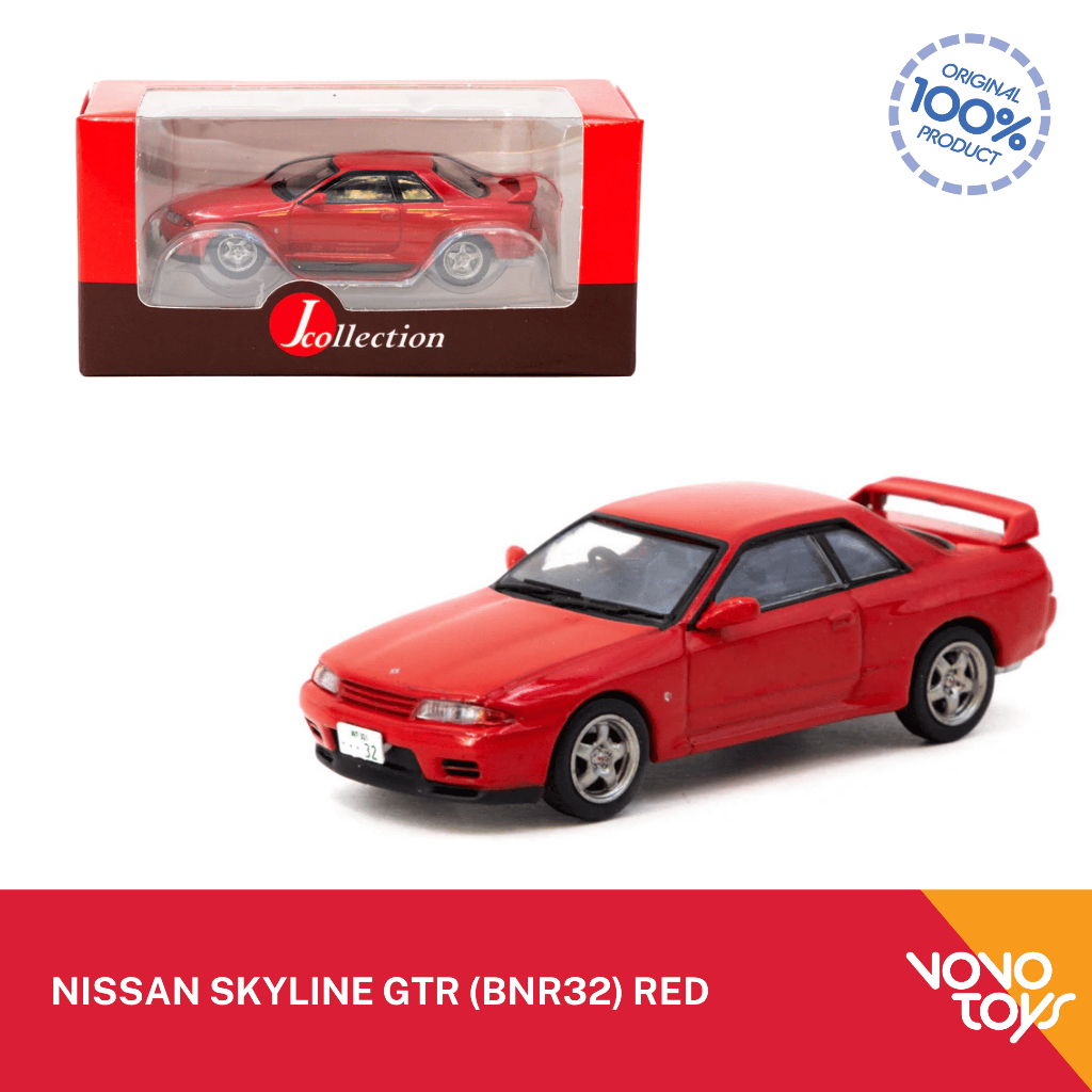 Tarmac X Jcollection Nissan Skyline GTR (BNR32) Red
