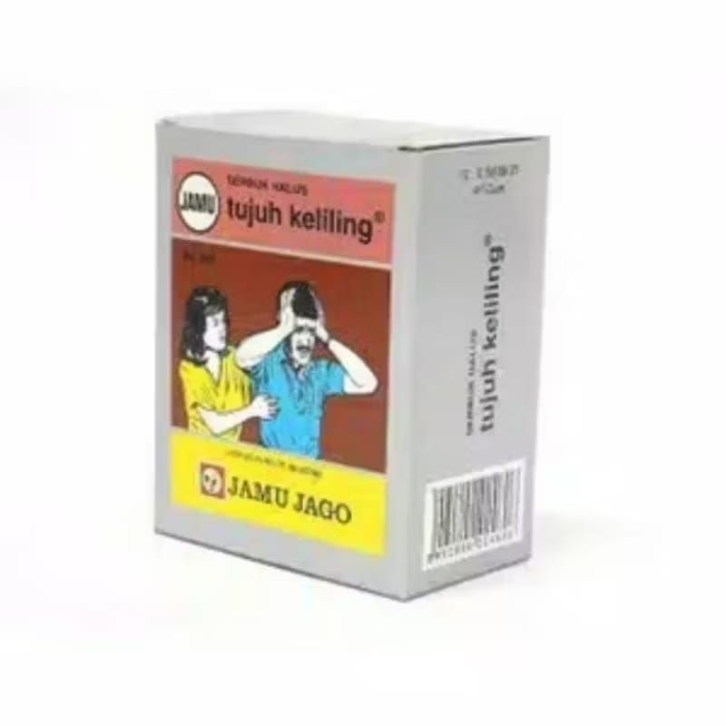 

tujuh keliling jamu jago isi 10 cachet sakit kepala migran