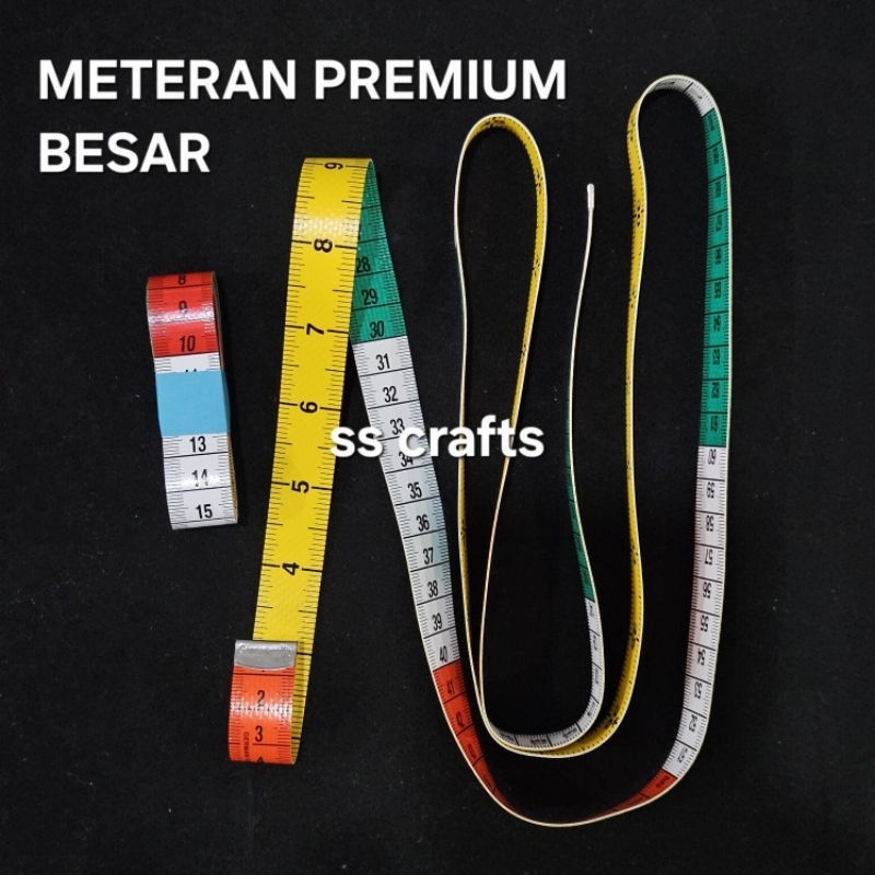 METERAN PREMIUM JERMAN BESAR / METERAN KAIN / BAJU / PAKAIAN 150CM GERMAN / GERMANY