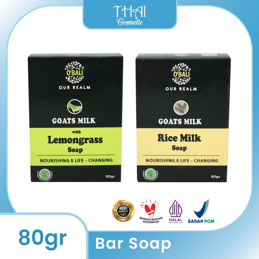 

Obali Goats Milk Bar Soap 80gr