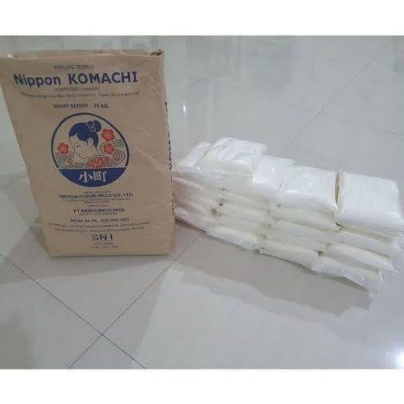 

Komachi Bread Flour 1Kg / Tepung Komachi Protein Tinggi / Tepung Terigu Import Jepang