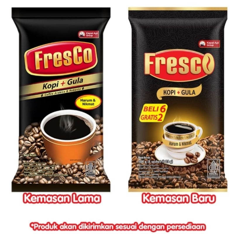 

Fresco Kopi Plus Gula Isi 8x23 Gram By Kapal Api Group TStore