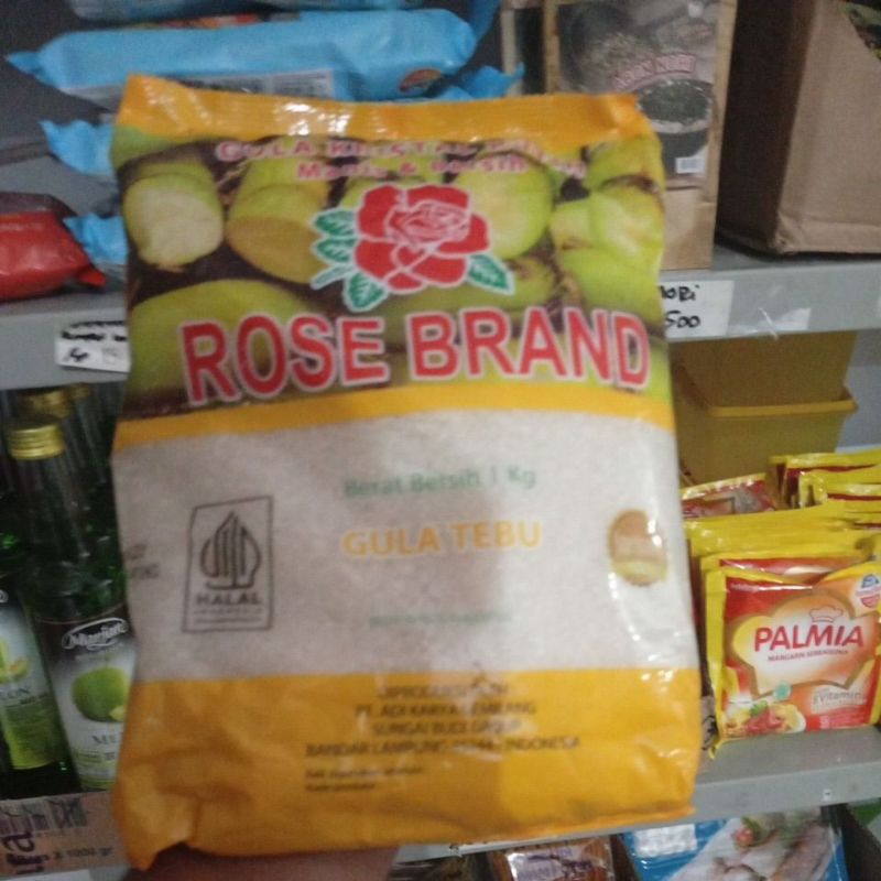 

gula kristal putih rose brand UK 1 kg