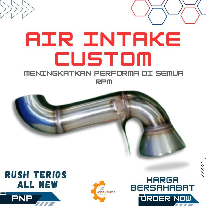 Air Intake Custom Rush Terios all new Veloz Avanza Xenia dual vvti