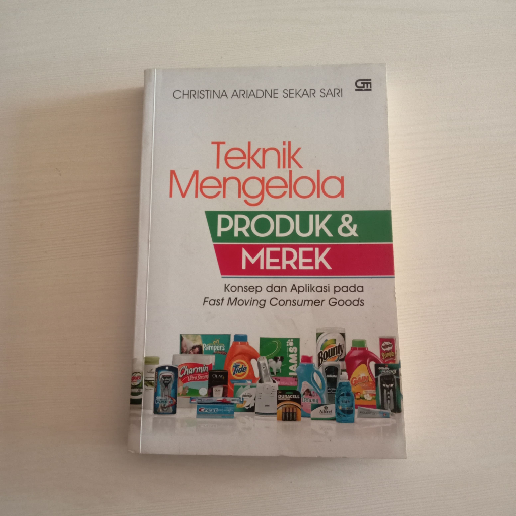 (Preloved) Buku Original 'Teknik Mengelola Produk & Merek - Konsep dan Aplikasi pada Fast Moving Con