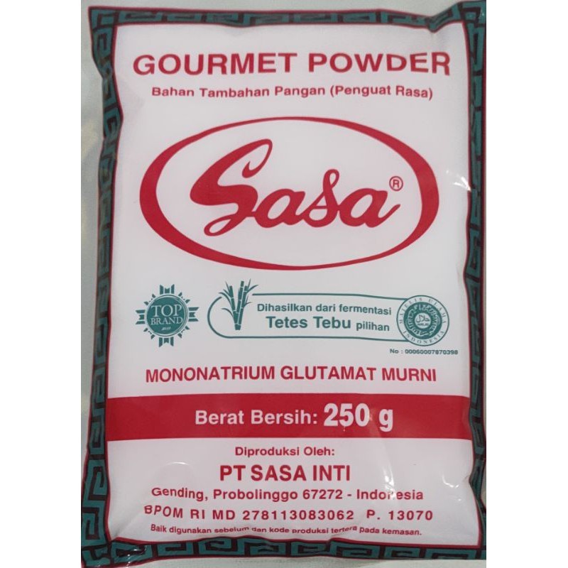 

Sasa Penyedap Masakan berat isi 250 gram