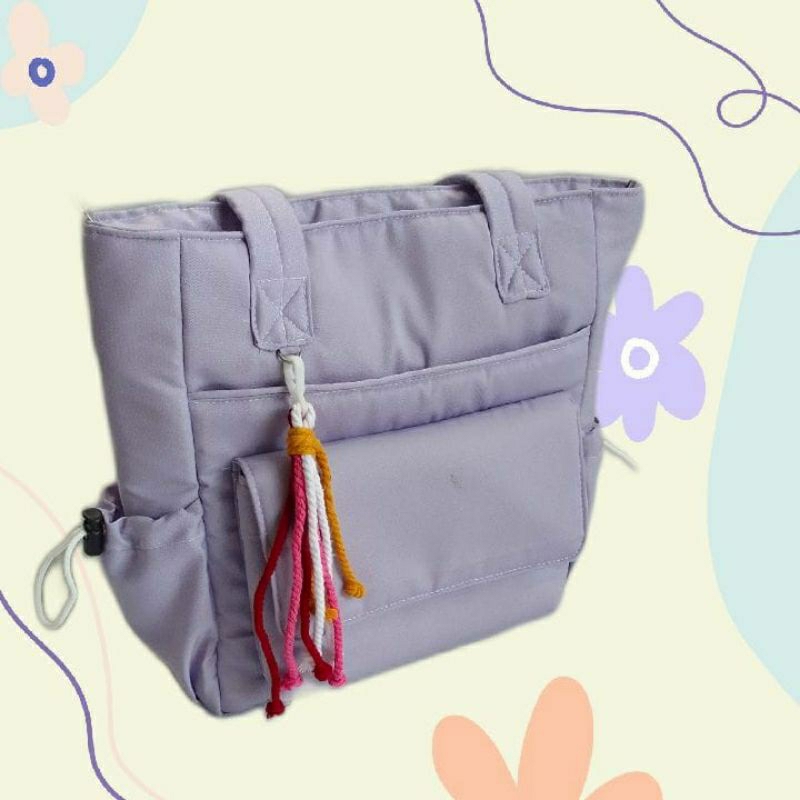 Tas Rania bag-Tote bag kain wanita
