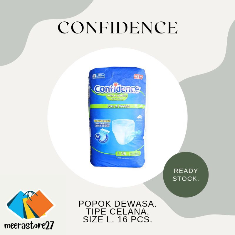 Confidence Adult Pants L16 / Popok Dewasa Celana L16