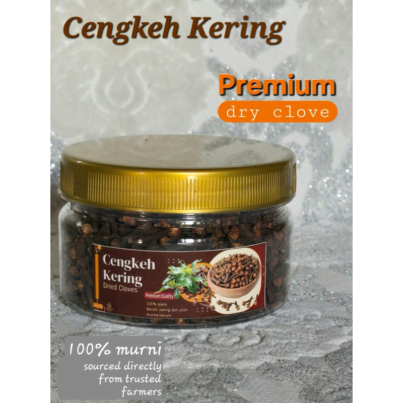 

Cengkeh Kering / Whole Dried Cloves / Rempah Bumbu Dapur / Kualitas Premium 100% Murni 110 gr