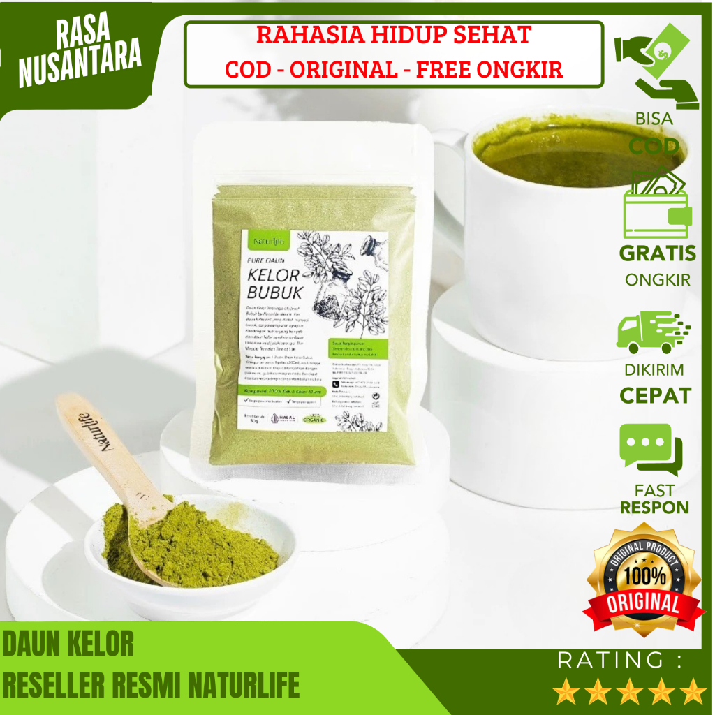 

KELOR BUBUK NATURLIFE (GRATIS ONGKIR) Daun Kelor Penurun Kolesterol & Asam Urat Bubuk 150Gr & 450Gr ORIGINAL 100% / Daun Kelor Peninggi Badan / Moringa Bubuk Premium Pure Organic / Herbal Untuk ASI Booster