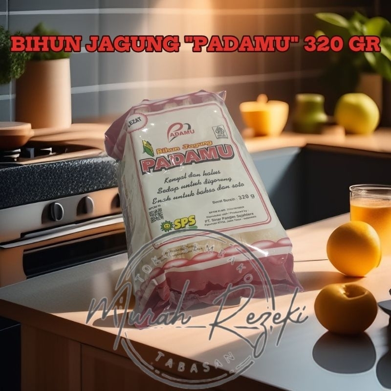 

Bihun Jagung PADAMU 320 gr / Bihun Halus & Kenyal dari Jagung Asli