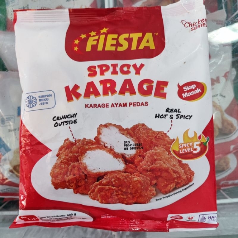 

Fiesta Spicy Karage 400g Karage Ayam Pedas