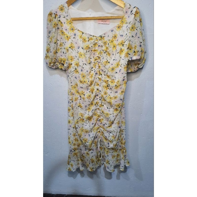 Preloved Dress Yellow MIX & MAX