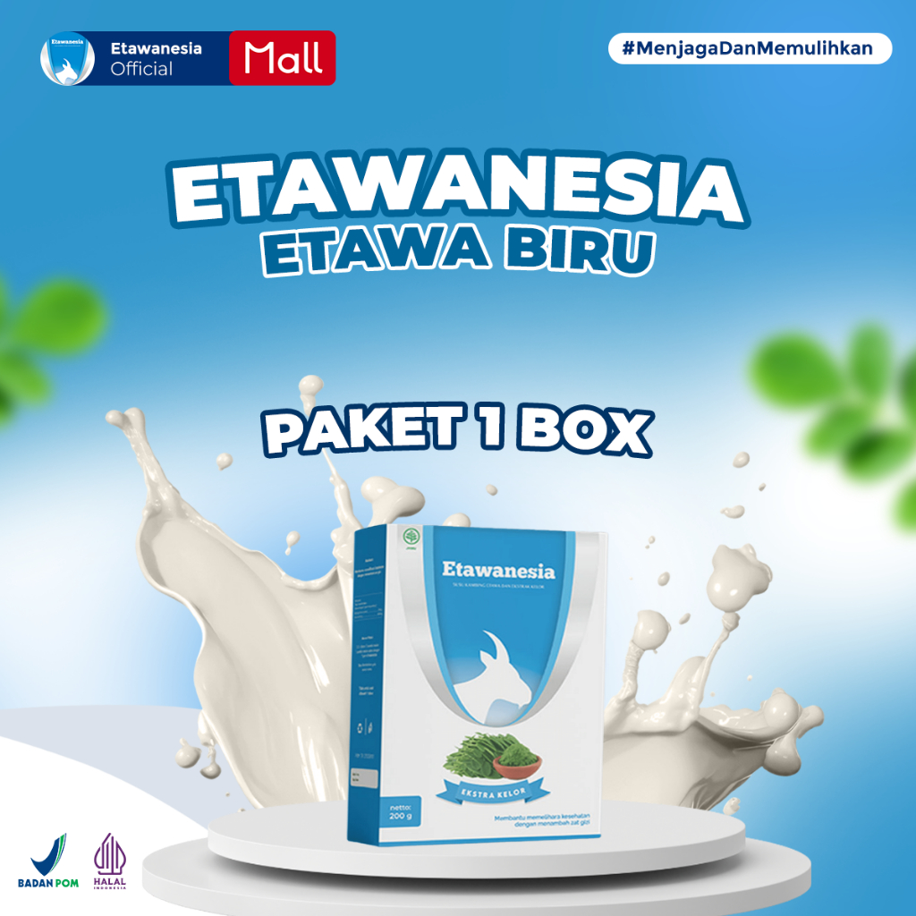 

Susu Kambing Etawa Etawanesia Etawa Biru Etawanesia Original Ekstrak Atasi Sesak Nafas Paru - Paru Batuk Menahun Nyeri Sendi Nyeri Otot Lambung