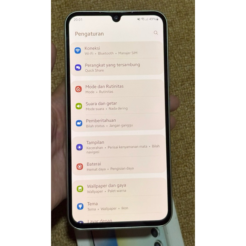 Samsung Galaxy A34 (Second Used)