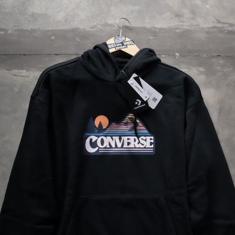 CONVERSE HOODIE BLACK ORIGINAL