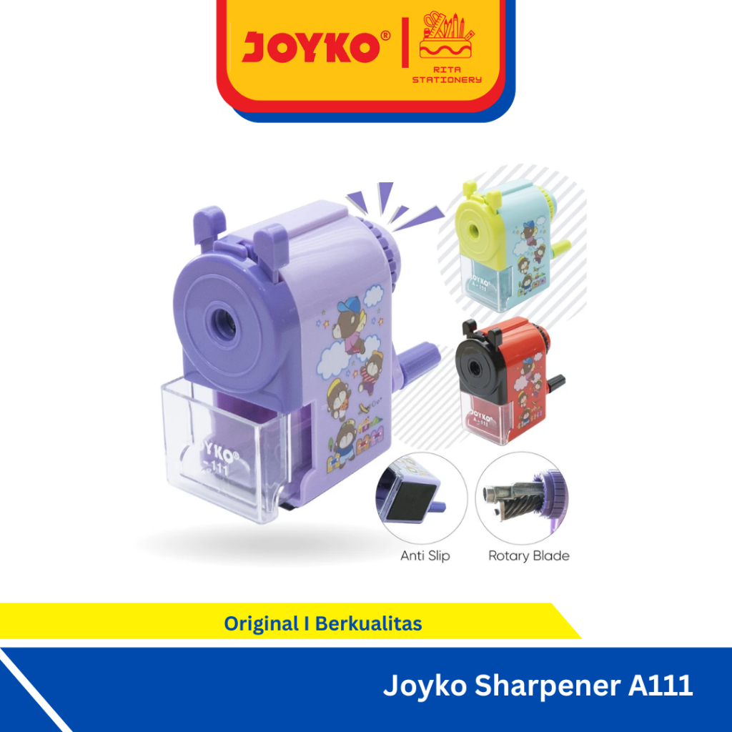 

Joyko Sharpener Rautan Serutan Putar Meja A-111