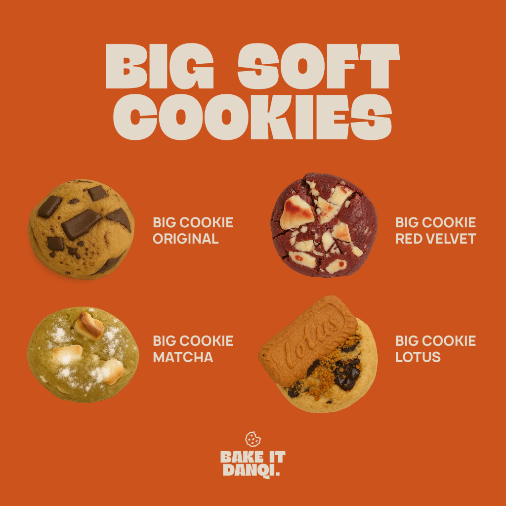 

BIG SOFT COOKIES By Bake It Danqi