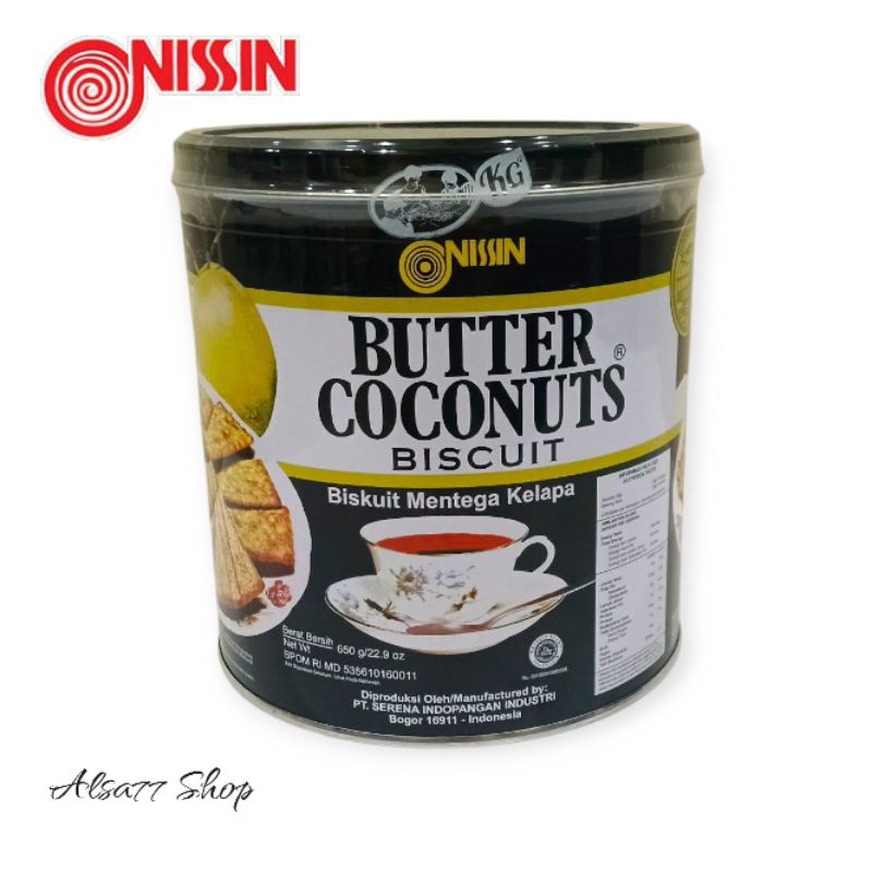 

Nissin Butter Coconut Kaleng 650 gram