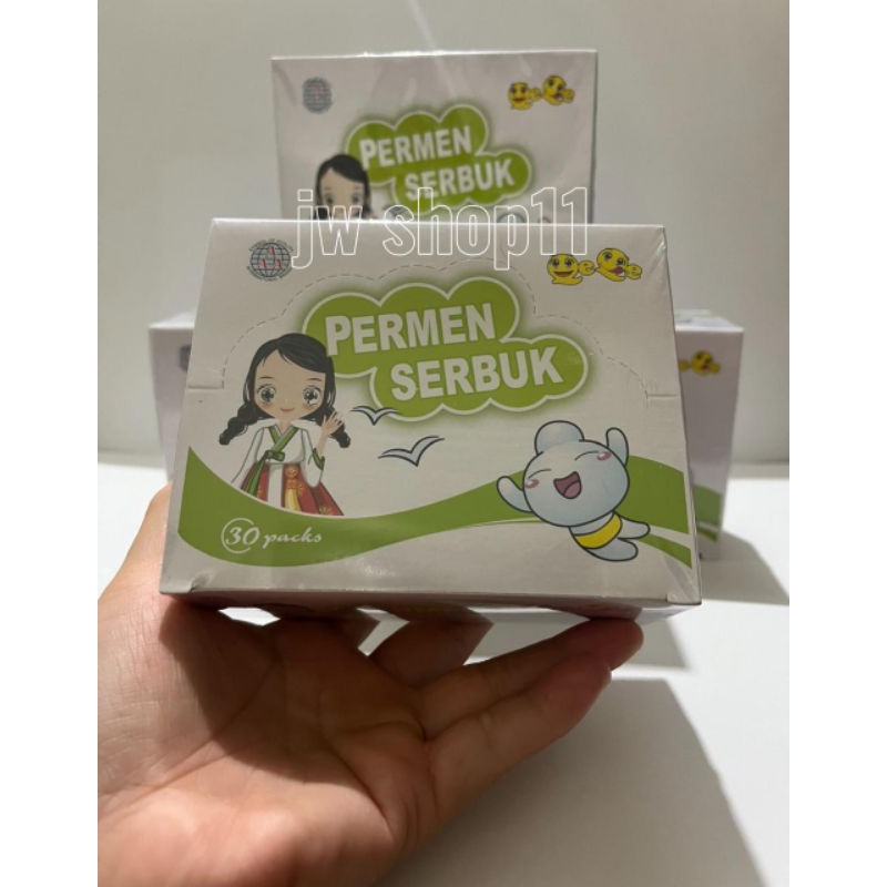 

PERMEN SERBUK / PERMEN PIPET 1BOX ISI 30PCS