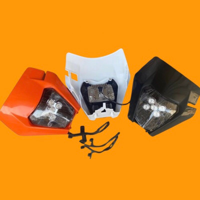 headlamp ktm led - lampu depan ktm led - lampu depan led klx crf husq