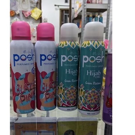 POSH PARFUME BODY SPRAY SERIES/PARFUM POSH 150ML/POSH MEN/POSH WOMEN