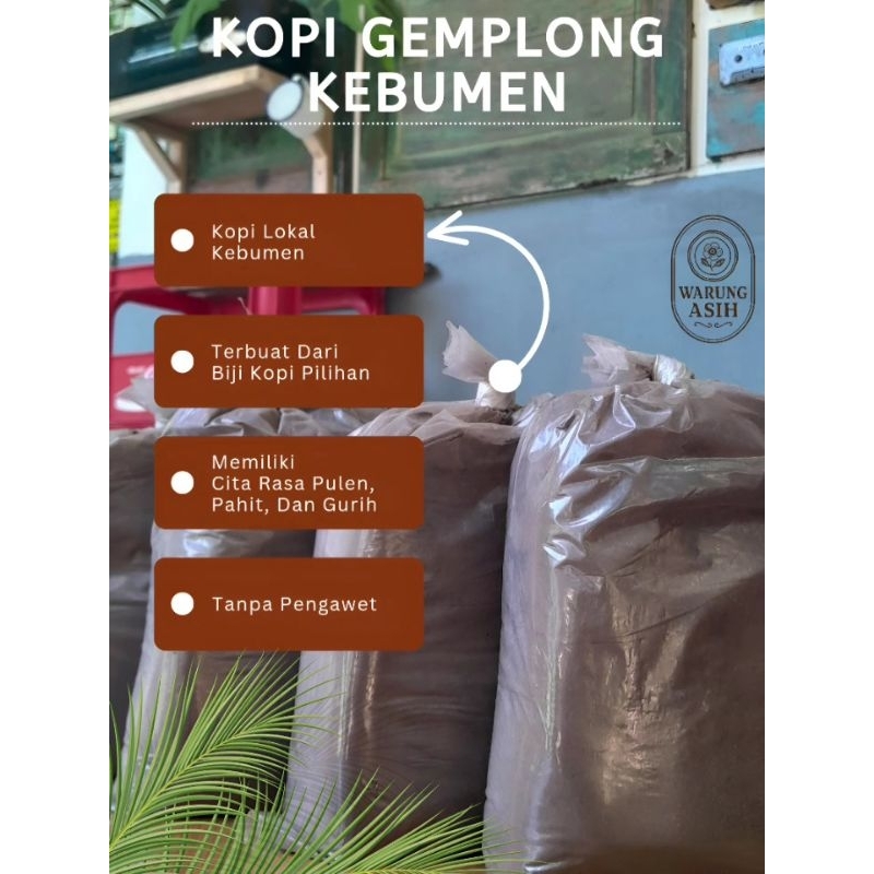 

PROMO !!! Kopi Gemplong, Kopi Bubuk, Kopi Lokal, Kopi Pahit, Kopi Warung