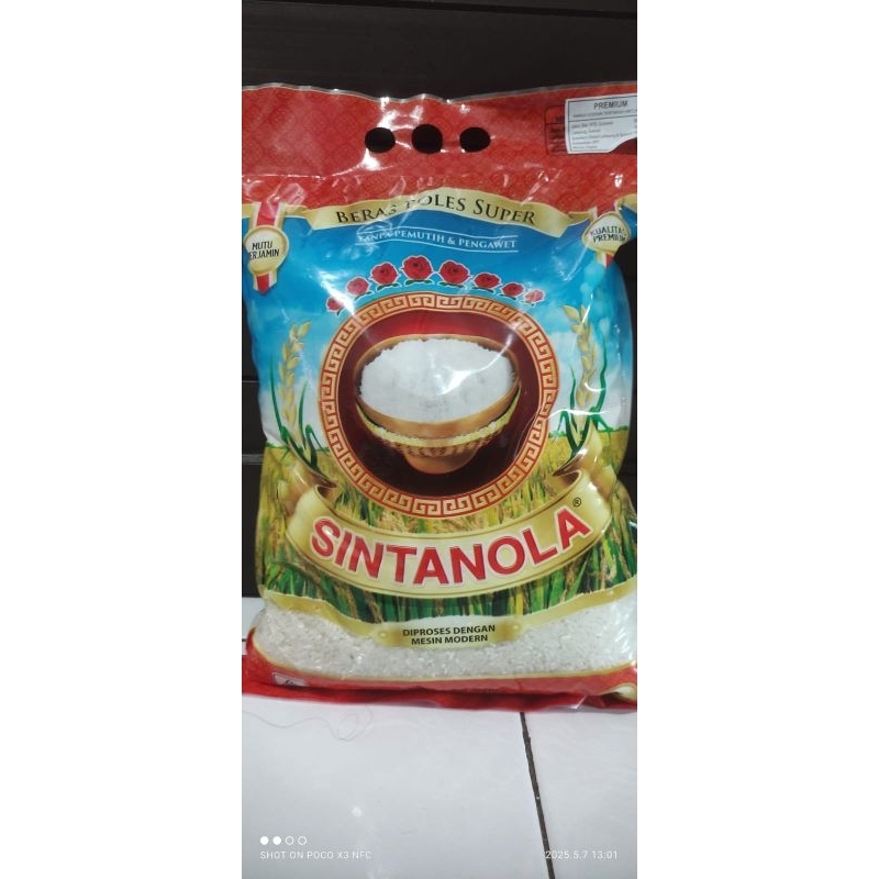 

Beras Premium Sintanola 5 kg