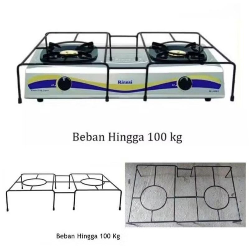 BEHEL TATAKAN KOMPOR RINNAI TUNGKU 1 / BEHEL TATAKAN KOMPOR RINNAI TUNGKU 2 / TATAKAN OVEN KOMPOR RI