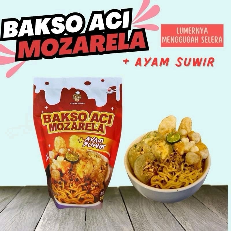 

Bakso Aci Mozarella + Ayam Suwir ( SPESIAL KHUSUS HARI INI )