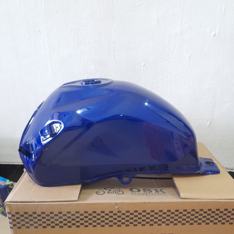 PROMO Tangki BIRU Tengki BARU Standart Megapro New Monoshock BIRU Mega Pro mono shock 2010 2011 2013