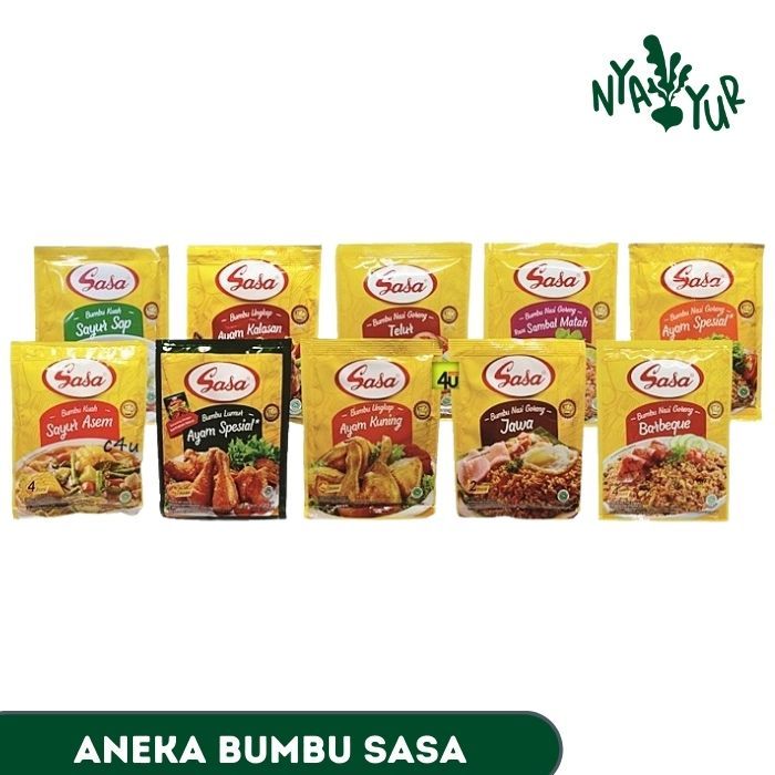 

INSTAN - Aneka Bumbu Instan Sasa sachet