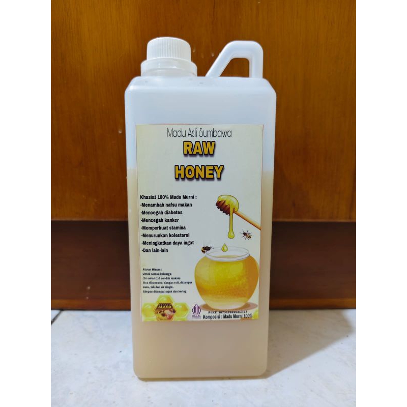 

Madu Reihan Asli Hutan Liar Sumbawa Putih Susu 1kg