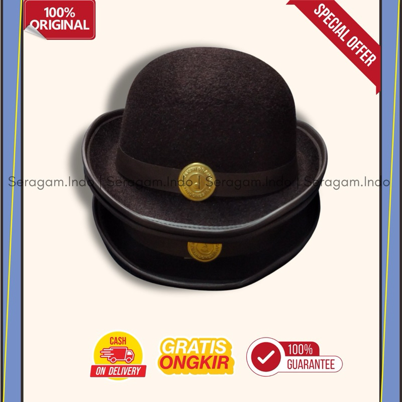 Topi Boni Pramuka Penggalang Penegak Putra Putri Perlengkapan Pramuka