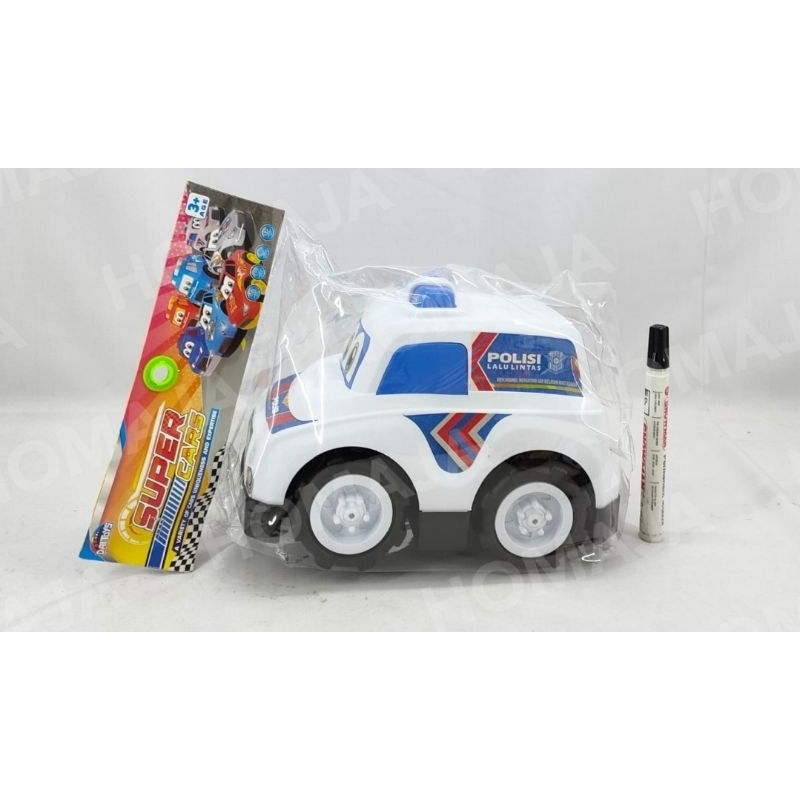 DK129 - Mainan Mobil Super Cars Polisi Lalu Lintas