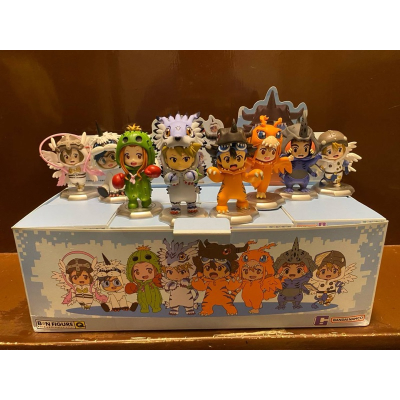 BANDAI NAMCO BN Q FIGURE Digimon Adventure Costume Vol. 2 [8PACK]