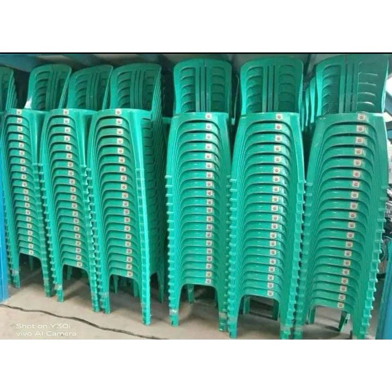 ✅ PROMO Kursi Napolly Hajatan Kursi Sender Plastik 101 Premium - Warna Hijau, Anti Pecah