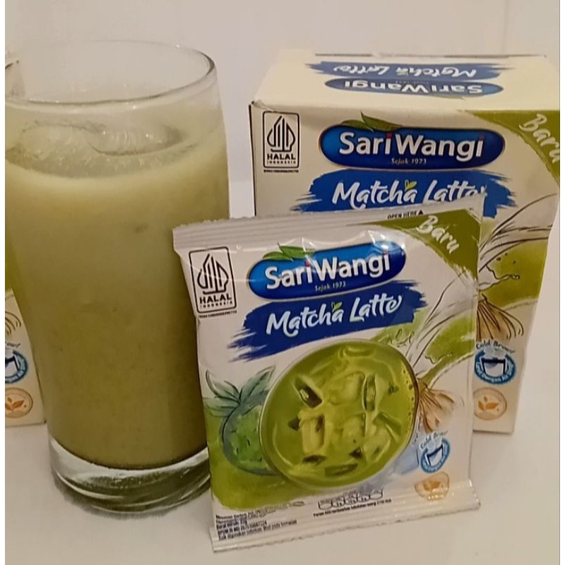 

Sariwangi Matcha Latte Cold Brew Sachet 22 gram